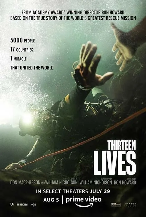 Thirteen Lives film poster preview